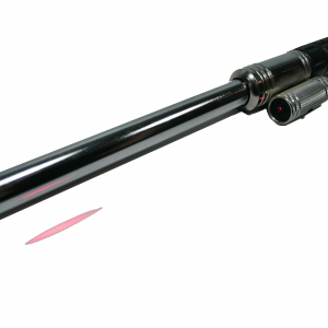 Baston telescopic cromatic, On Point, 63.5 cm, laser integrat, negru [4]