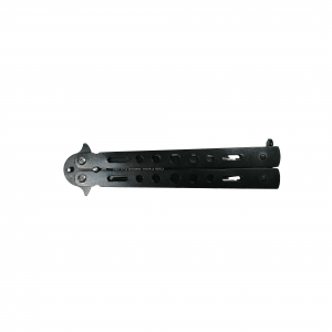 Cutit-Briceag, tip fluture, otel inoxidabil, negru, Regular Knife, 22 cm [1]