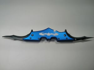 Briceag-cutit, doua taisuri, classic Batman Style, prindere curea, 27 cm [1]