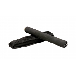 Set baston telescopic flexibil negru 47 cm +  box negru 0.5 cm grosime [2]