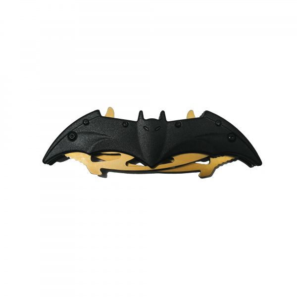 Briceag-cutit, doua taisuri, negru-auriu, Clasic Batman Style, 32 cm [2]