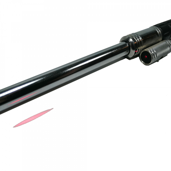 Baston telescopic cromatic, On Point, 63.5 cm, laser integrat, negru [5]