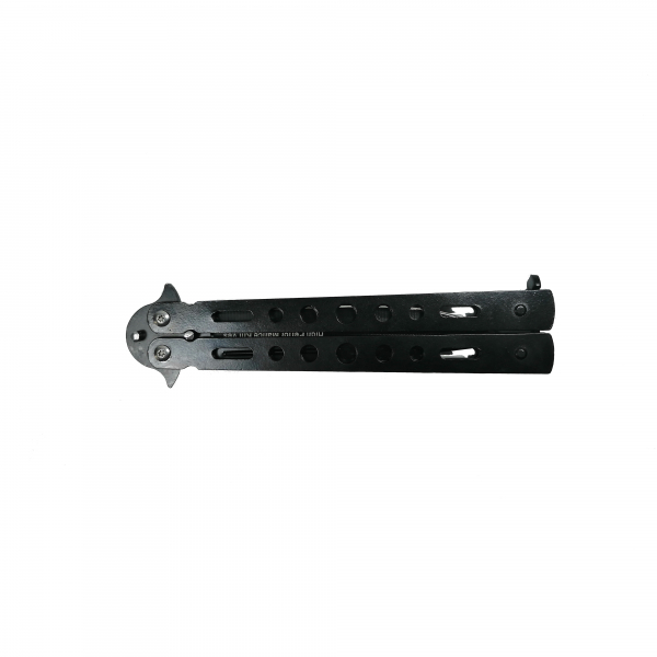 Cutit-Briceag, tip fluture, otel inoxidabil, negru, Regular Knife, 22 cm [2]