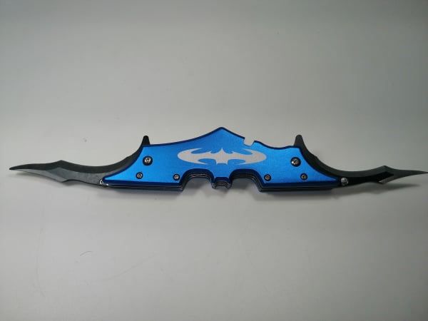 Briceag-cutit, doua taisuri, classic Batman Style, prindere curea, 27 cm [2]