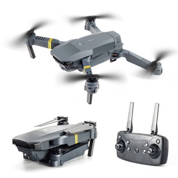 Drona micro pliabila, camera 720p, wi-fi, 2.4 gHz, neagra [2]