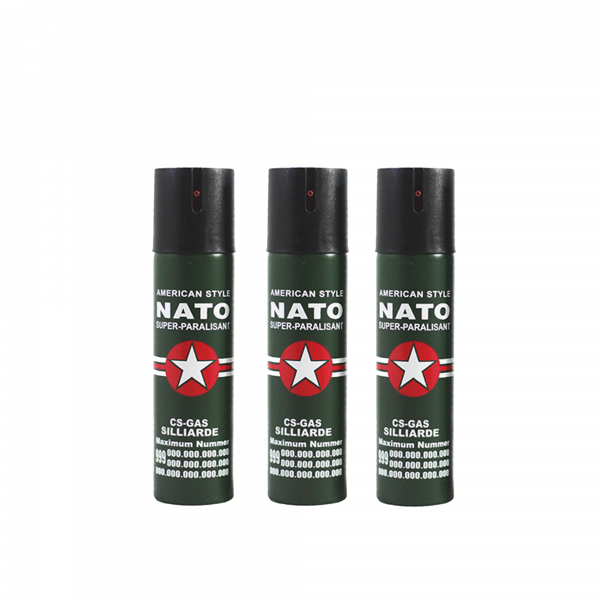 Set 3 sprayuri paralizante, NATO, 60 ml [1]