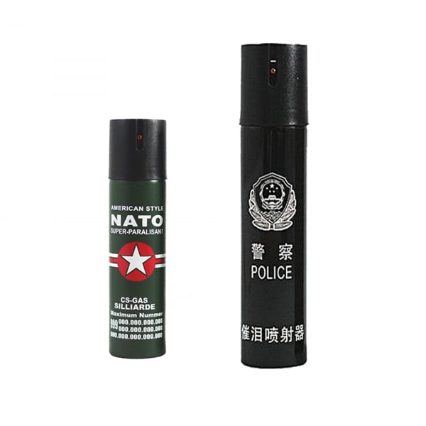 Set 2 sprayuri paralizante, NATO 60 ml si USA Police 110 ml [1]