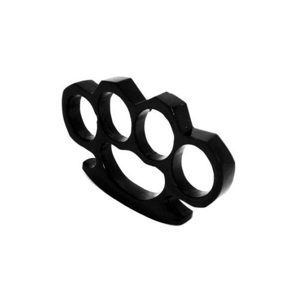 Set baston telescopic flexibil negru maner tip tonfa 47 cm +  box negru 0.5 cm grosime [2]