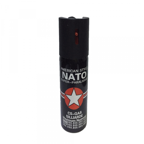 Spray paralizant NATO, propulsie jet, 90 ml, negru [1]