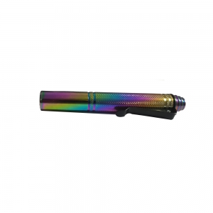 Baston telescopic din otel, rainbow, 42 cm, 3 sectiuni, husa cadou [4]