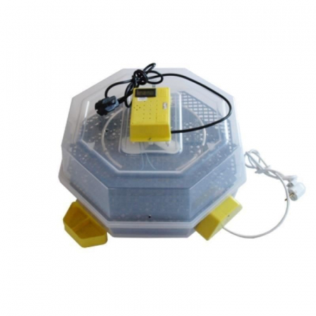 Incubator electric pentru oua cu dispozitiv de intoarcere automat, termometru si termohigrometru, Cleo, model 5DTH-A [0]