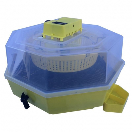 Incubator electric pentru oua cu dispozitiv de intoarcere automat, termometru si termohigrometru, Cleo, model 5DTH-A [1]