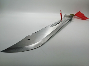 Sabie de vanatoare, Samurai Blade, maner textil, 67 cm, cutit de aruncat inclus [2]