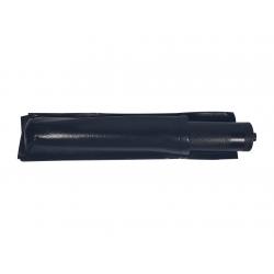 Set baston telescopic din otel, negru, 64 cm + box negru 0.5 cm grosime [3]