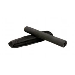 Set baston telescopic flexibil negru 47 cm + box negru 1 cm grosime [2]