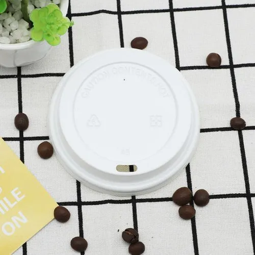 Paper lids with hole coffee cups [2]