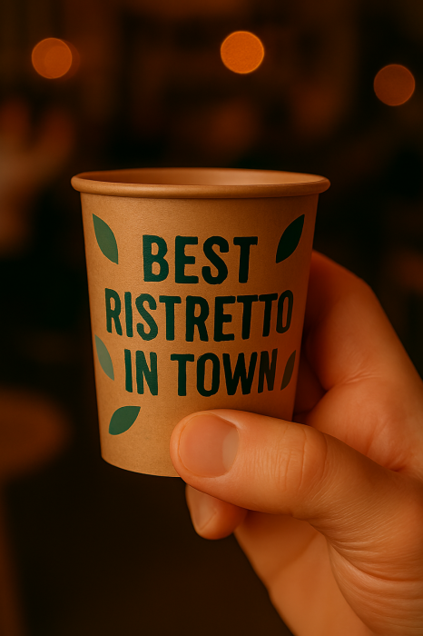 Pahare carton personalizate de la 500 buc., PREMIUM, finisaj lucios, livrare rapida. [5]