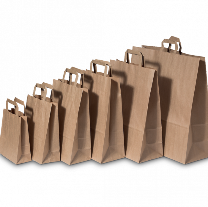 Natural KRAFT paper bags [2]