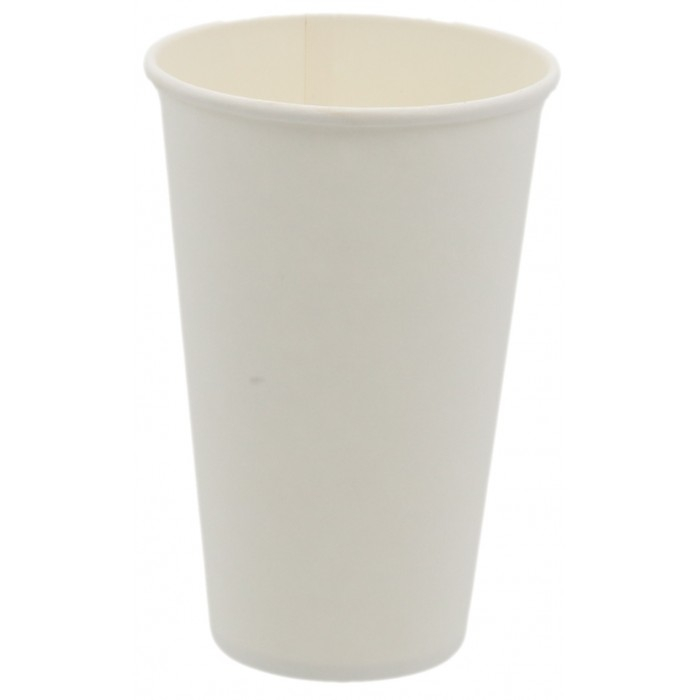 10Oz white cardboard glass [2]