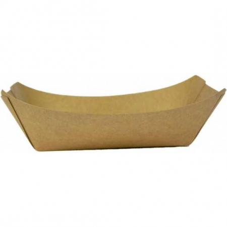 CUTII CARTON KRAFT BARCUTA - Barcuta carton kraft natur
