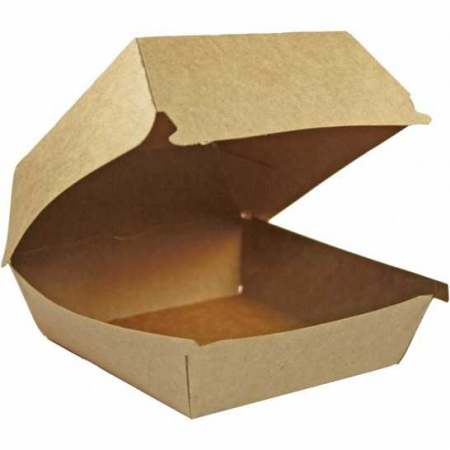 FAST FOOD | STREET FOOD | CATERING - Cutii burger carton kraft natur