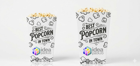 CUTII POPCORN PERSONALIZATE - Cutii carton popcorn, doua dimensiuni
