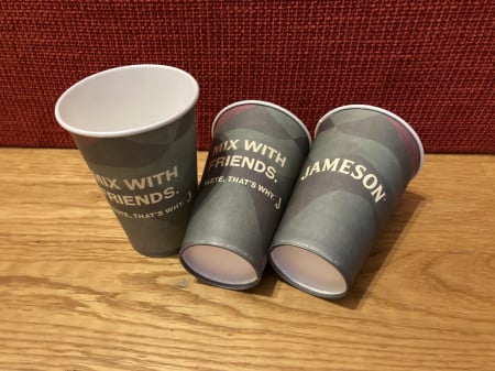 12Oz white cardboard cup [1]