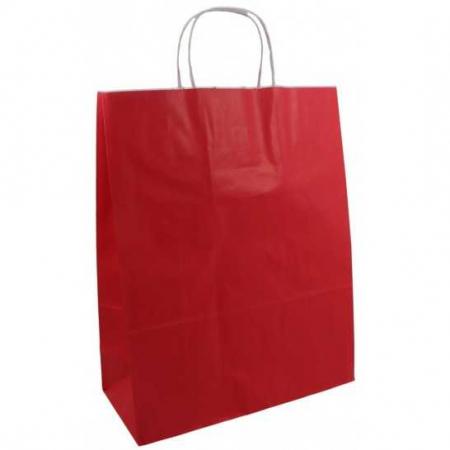 COLORED PAPER BAGS - Natural KRAFT paper bags