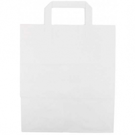 WHITE PAPER BAGS - Natural KRAFT paper bags