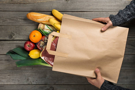 KRAFT BAGS - Natural KRAFT paper bags