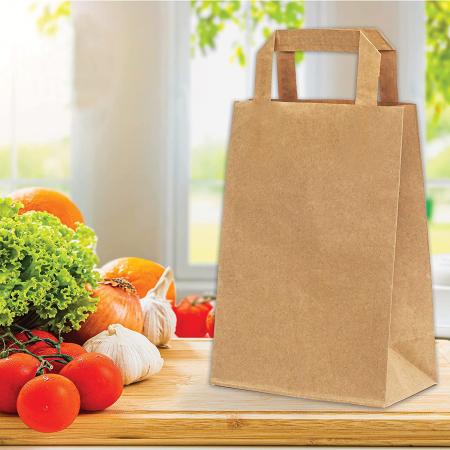 KRAFT BAGS - Natural KRAFT paper bags
