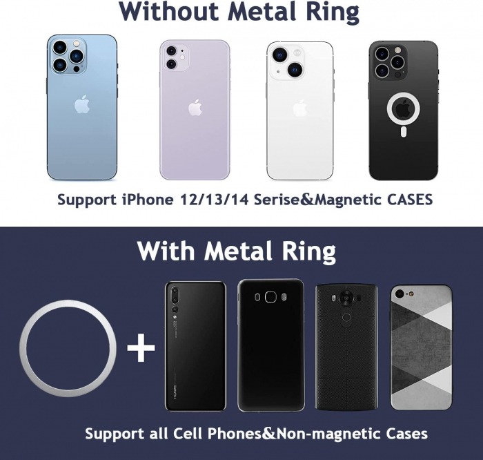 Suport telefon pentru Tesla Model S, Model 3, Model X si Model Y, cu prindere in partea verso a ecranului tactil, compatibil cu iPhone si Android, RESIGILAT [6]