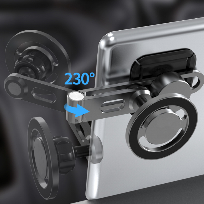 Suport telefon pentru Tesla Model S, Model 3, Model X si Model Y, cu prindere in partea verso a ecranului tactil, compatibil cu iPhone si Android, RESIGILAT [11]