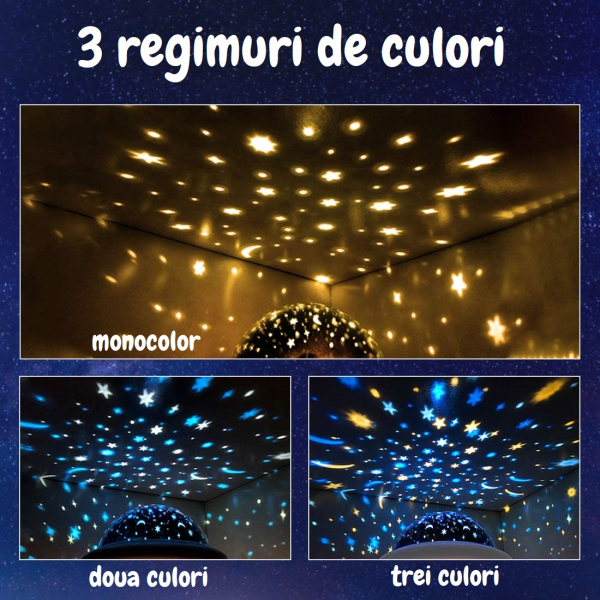 Lampa de veghe OZN, alb [5]