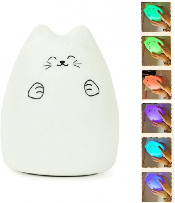 Lampa de veghe incarcare USB, touch control [7]