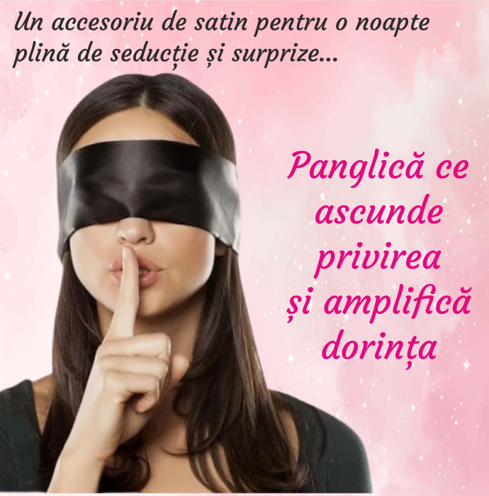 Lenjerie erotica costum sexy din plasa elastica cu romburi largi, poliamida, marime universala, cu masca dantelata si panglica satinata de ochi incluse [6]