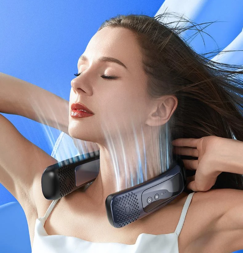 Ventilator pentru gat, 3 trepte de viteza, USB [4]