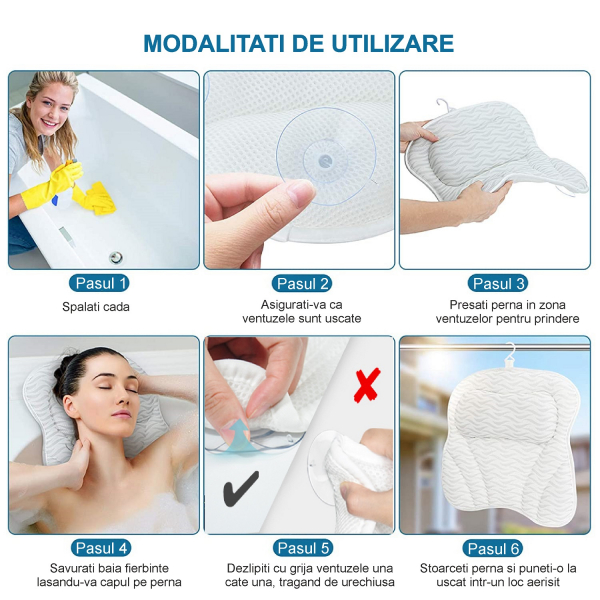 Perna pentru baie 3D Mesh [7]
