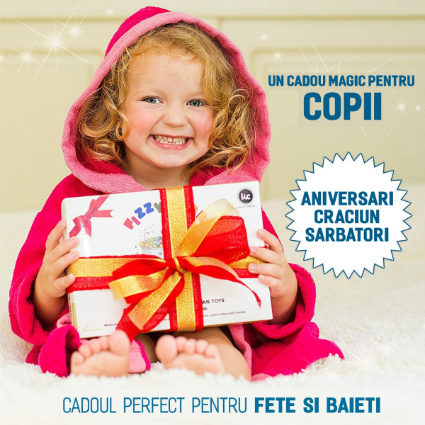 Set 6 bile efervescente pentru baie, produs BIO [6]