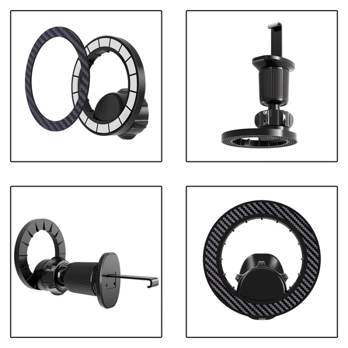Suport telefon auto magnetic universal 360 grade pentru bord compatibil toate telefoanele [9]