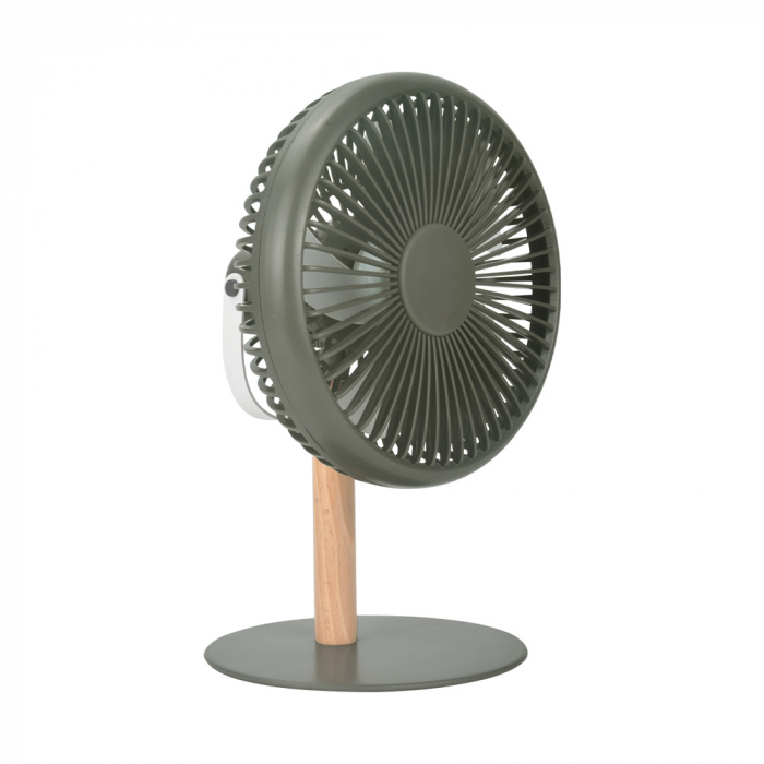 Ventilator cu carlig agatatoare/suport, portabil, telecomanda, reincarcabil USB, acumulatori 4000mAh, cu lampa LED incorporata [11]