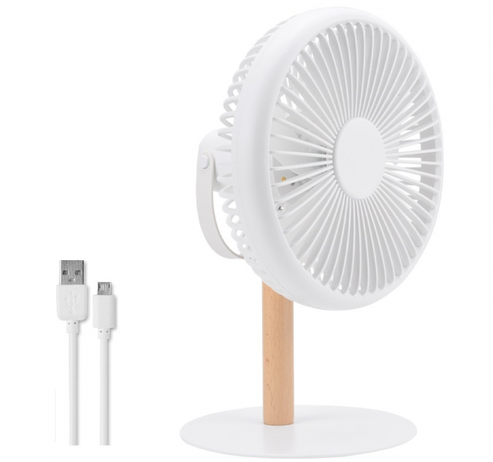 Ventilator cu carlig agatatoare/suport, portabil, telecomanda, reincarcabil USB, acumulatori 4000mAh, cu lampa LED incorporata [15]