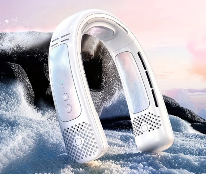 Ventilator pentru gat, 3 trepte de viteza, USB [9]