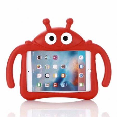 Huse tableta - Husa protectie tableta pentru copii, burete, compatibil cu Samsung Tab A T290 (2019) 8" (210 x 127 mm), acces la toate porturile, Ideas4Comfort, Buburuza, Fluture