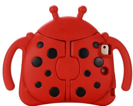 Husa protectie tableta pentru copii, burete, Apple iPad Air 3 generation, Apple iPad Air Pro 10.5/10.2 inch, 2019-2020, acces la toate porturile, Buburuza/Fluture [1]