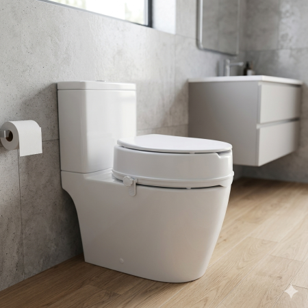 Inaltator WC universal cu capac 15 cm GABOS, suport 200 kg, montaj rapid [10]