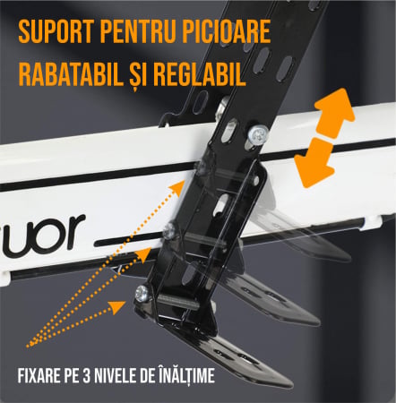 Scaun de copil pentru bicicleta cu prindere pe bara orizontala din fata, centuri de siguranta, sarcina maxima 20 kg, suport picioare, bej [4]