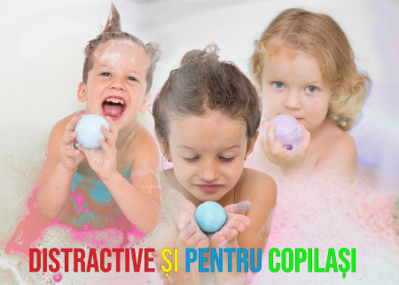 Set 6 bile efervescente pentru baie, produs BIO [5]