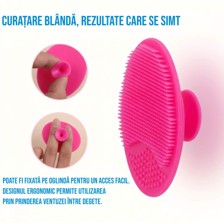 Set perii faciale pentru drenaj limfatic, curatare si masaj [8]