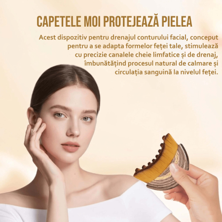 Set perii faciale pentru drenaj limfatic, curatare si masaj [3]